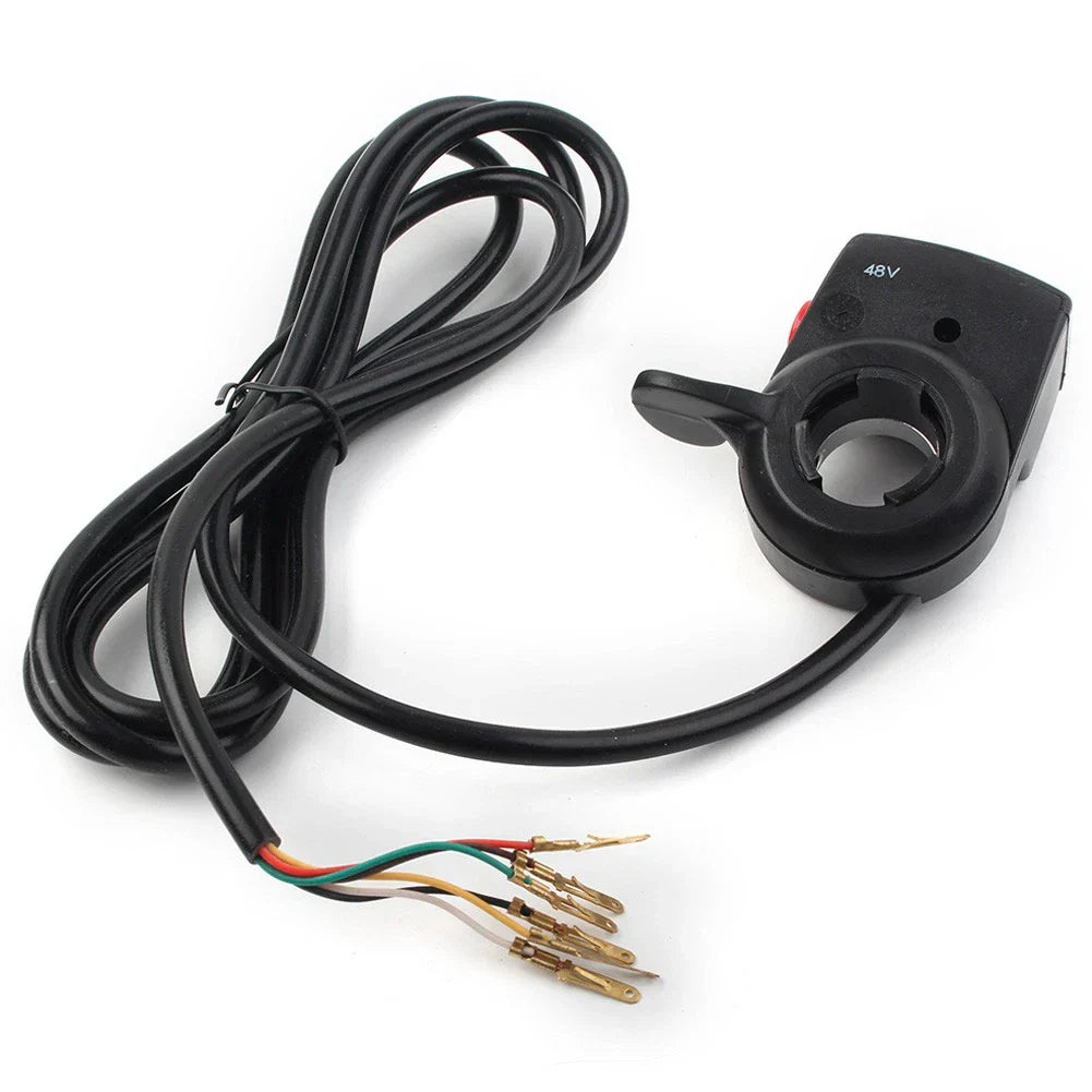 Throttle Thumb Control Assembly for Electric Bike Scooter Mobility 48V