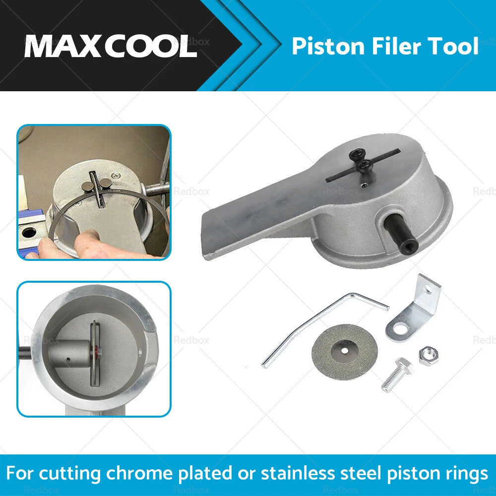 Piston Ring Gap Filer Tool for Filing Gaps - Rotate Gapping Grinder File