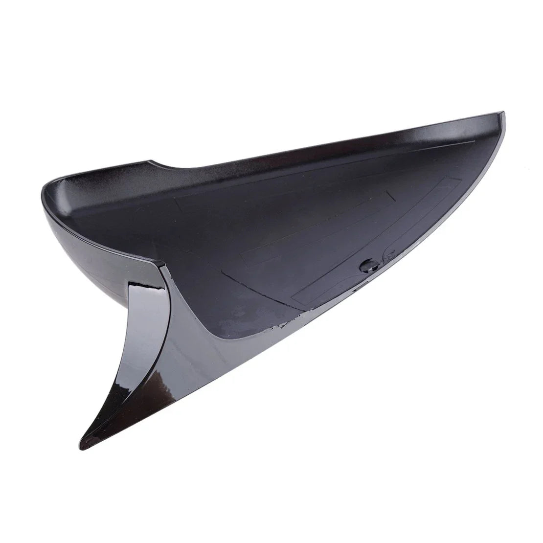 2 x Gloss Black Rear View Mirror Cover Caps for Kia Forte K3 Cerato (2014-2018)