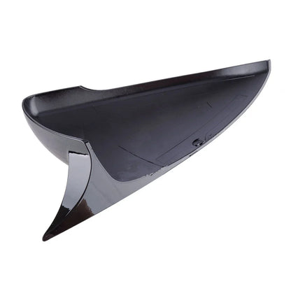 2 x Gloss Black Rear View Mirror Cover Caps for Kia Forte K3 Cerato (2014-2018)