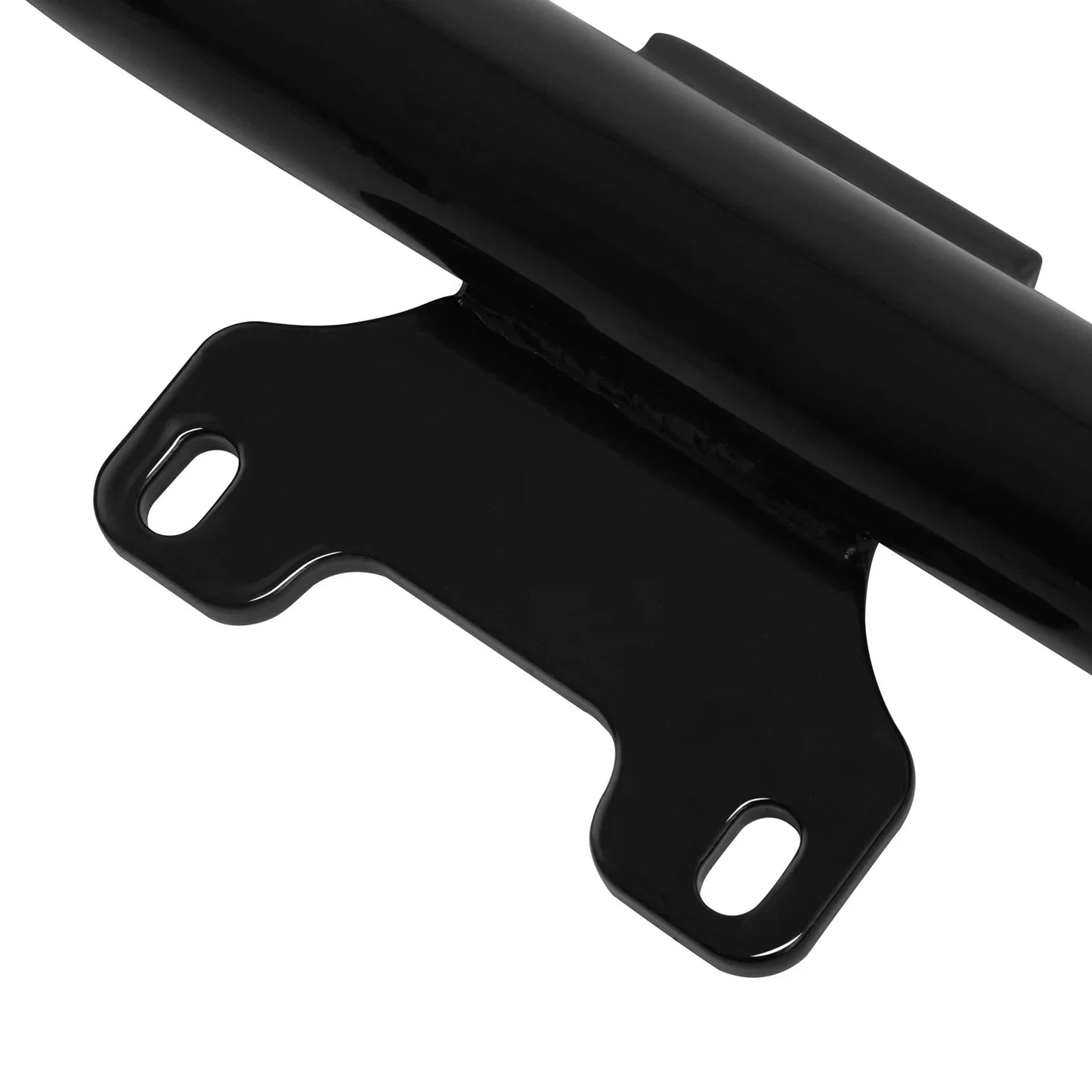 Black Red Highway Engine Guard Crash Bar for Harley Touring Road Glide (14-23)
