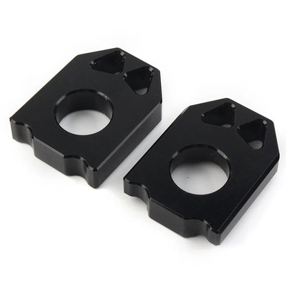 CNC Aluminum Rear Chain Adjuster Axle Block  For SUZUKI DRZ400SM (2004-2015)