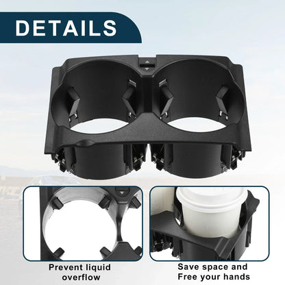 Cup Holder for Mercedes-Benz E350 2010-2013 2 x Drink Holders