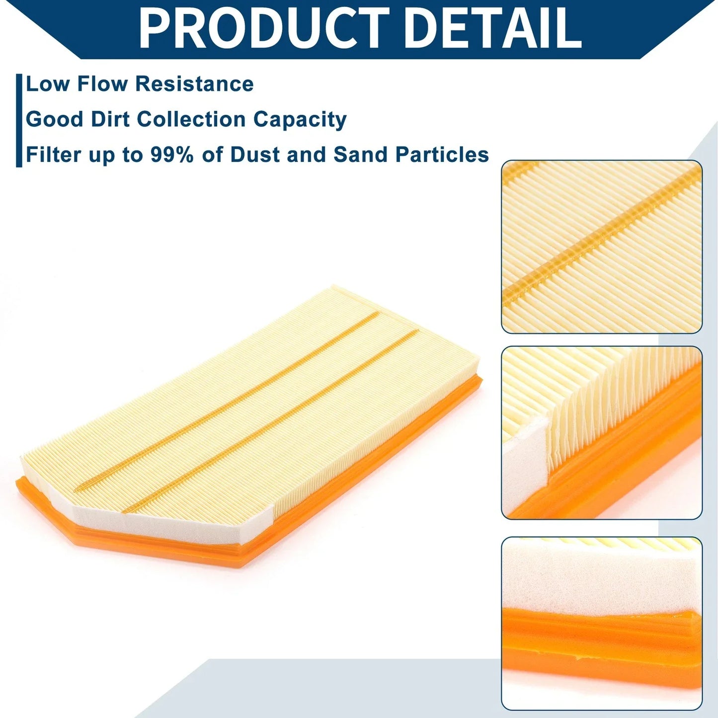 Engine Air Filter for Mercedes-Benz CLS450 3.0L (2019-2023) 1 x Pcs