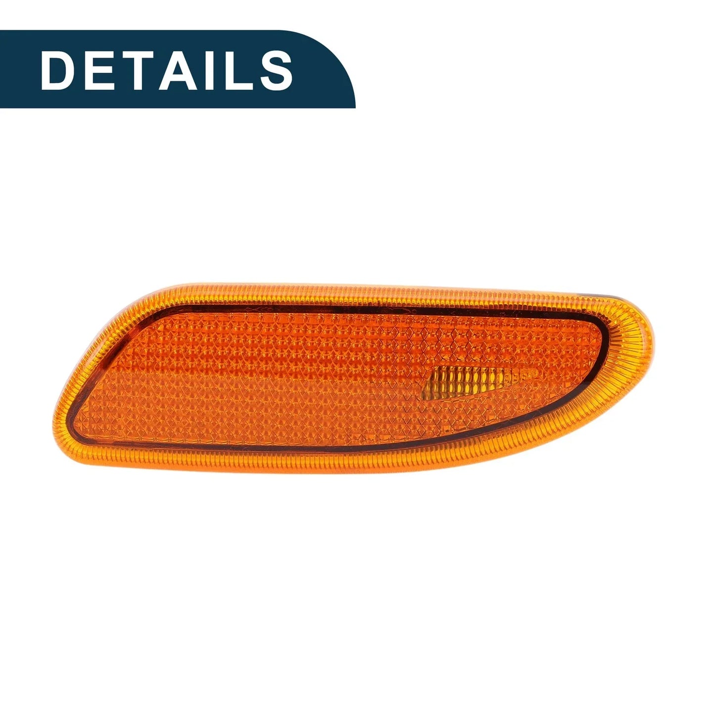 Left Front Bumper Side Marker Light Cover for Mercedes-Benz (2003-2009)