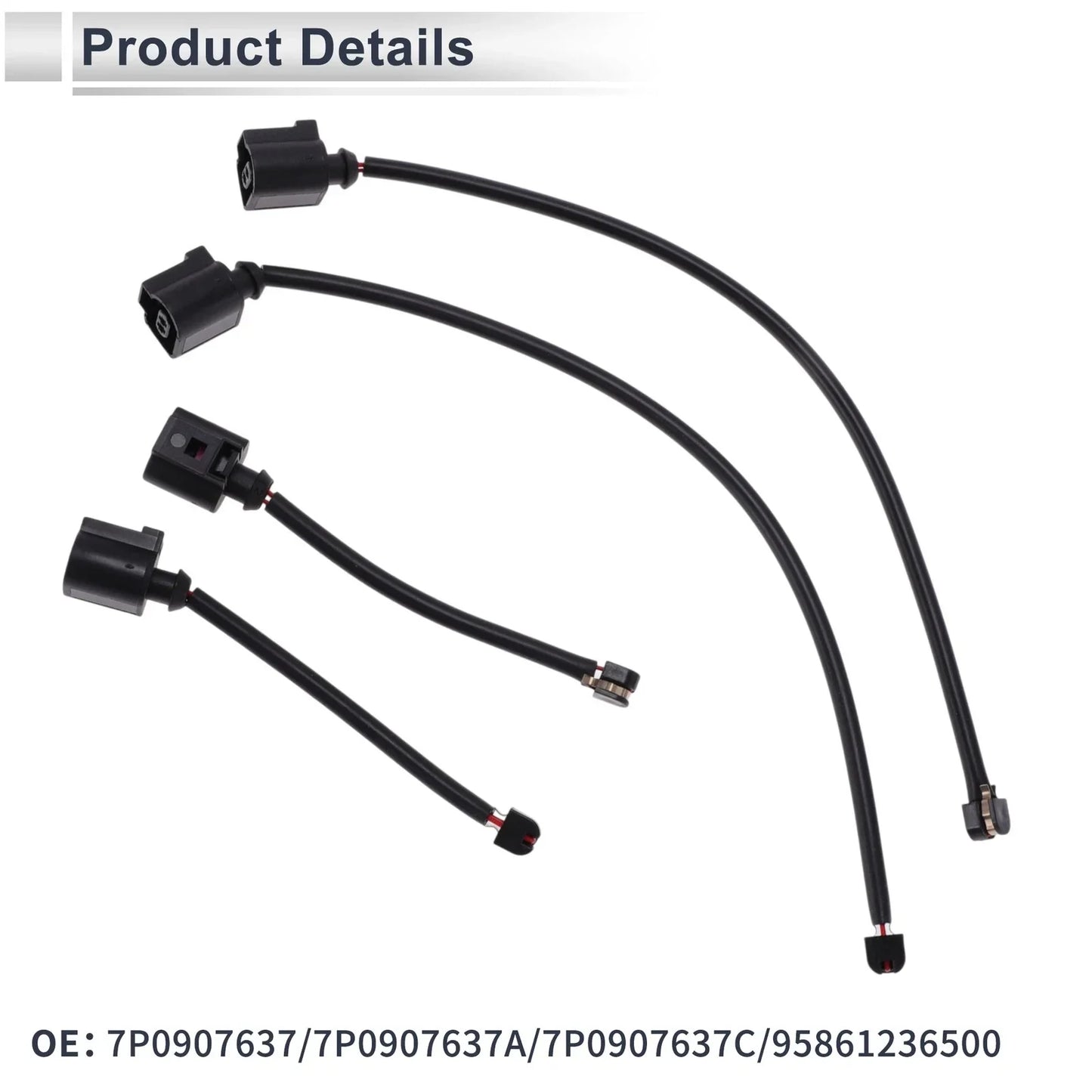 Front Wheel Brake Pad Wear Sensor for Porsche Cayenne (2003-2010)