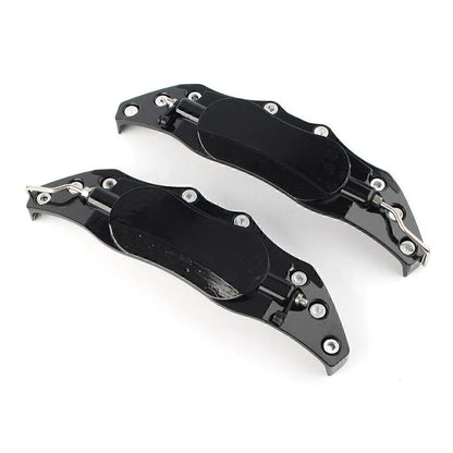 3D Metal Brake Caliper Covers Large for Universal Car Black