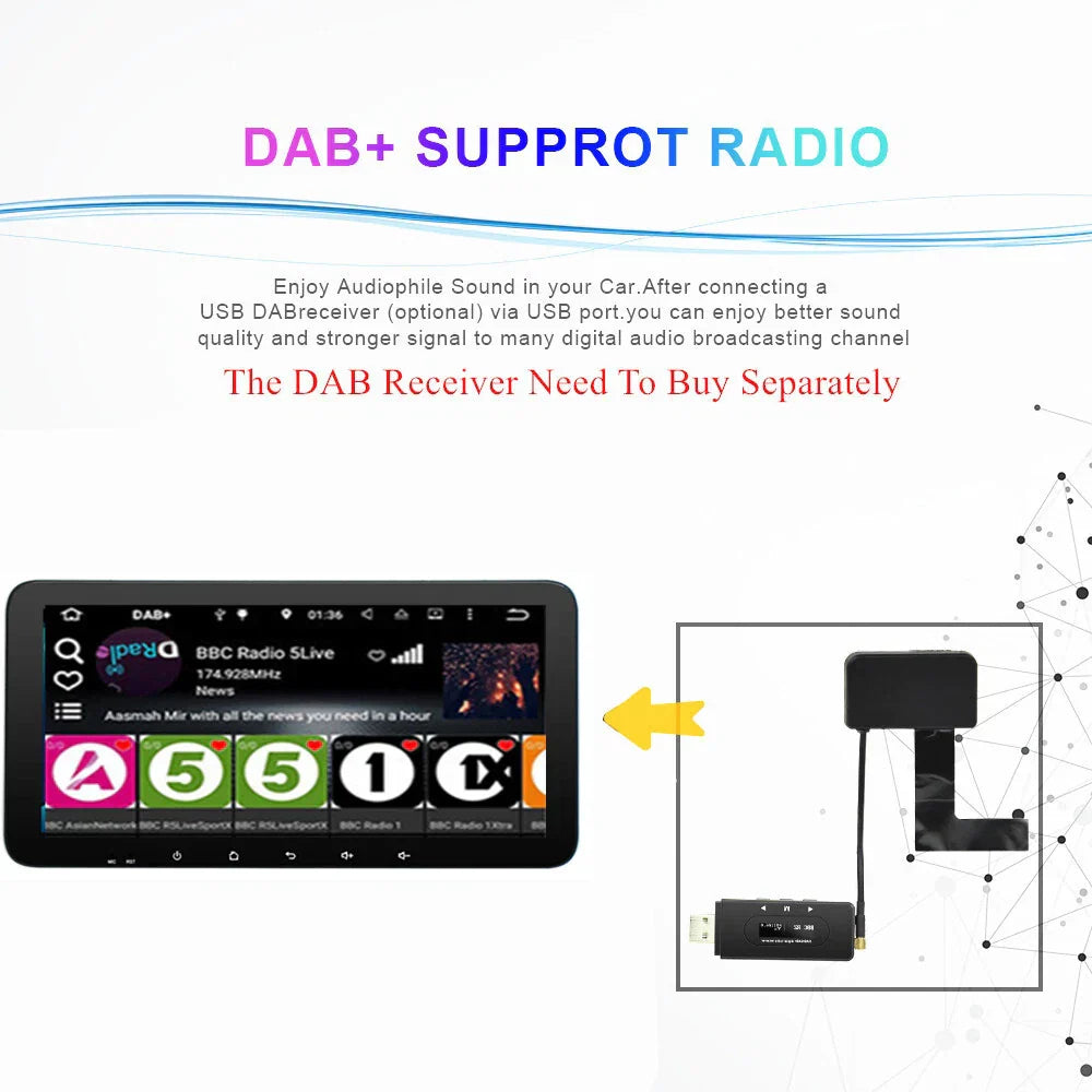 10.33'' GPS Car Head Unit for BMW 1-Series E81 E82 E87 E88 (2004-2012)