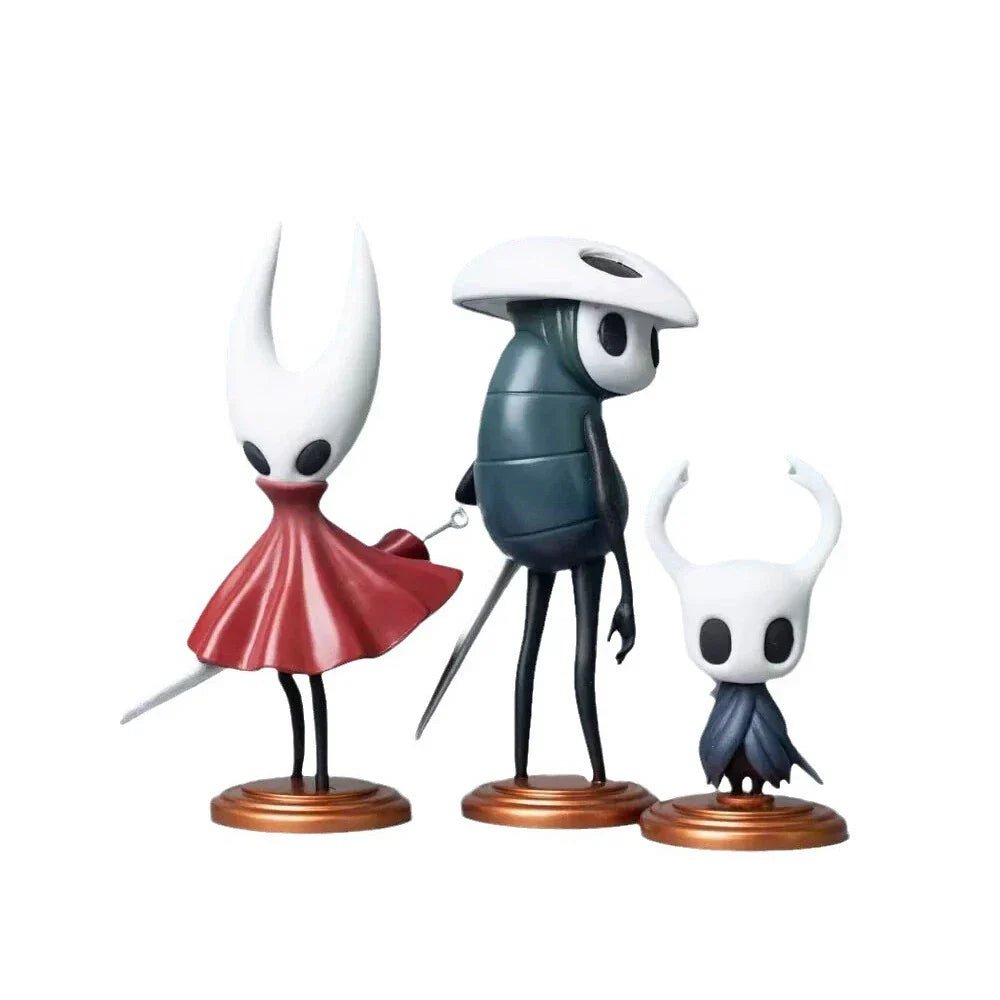 3pcs Hollow Knight Action Figures for Game Fans & Friends