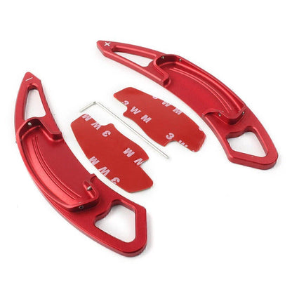 Red Aluminum Paddle Shifters Enlarger Trim for Honda Civic (2016-2021)