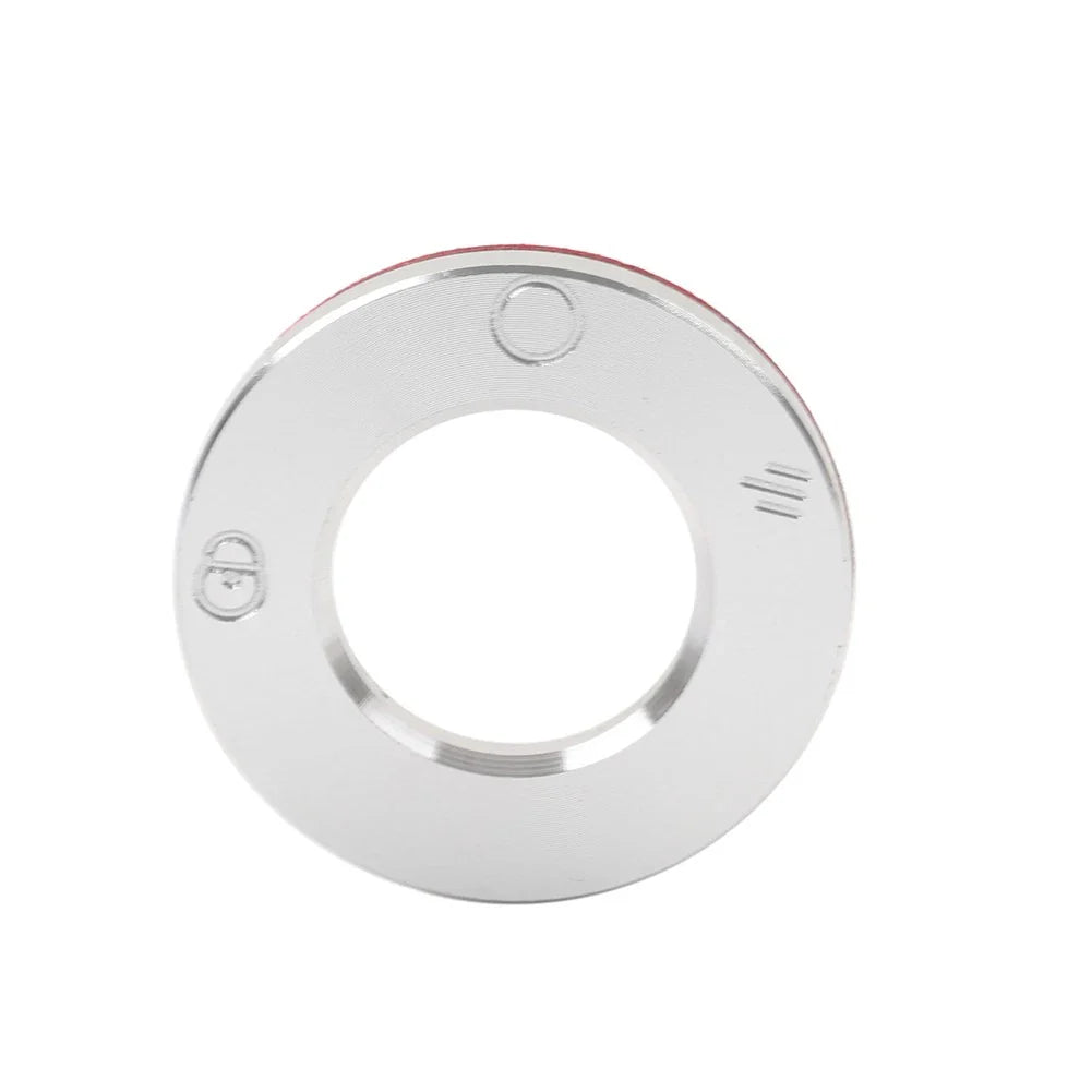 Ignition Switch Lock Trim Ring Cover Silver for Vespa LX LXV S ET4 GTS GTV (2006-2023)