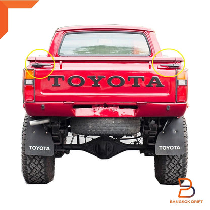 Chrome Tailgate Handle Lock for Toyota Hilux Ute (1984-2003)