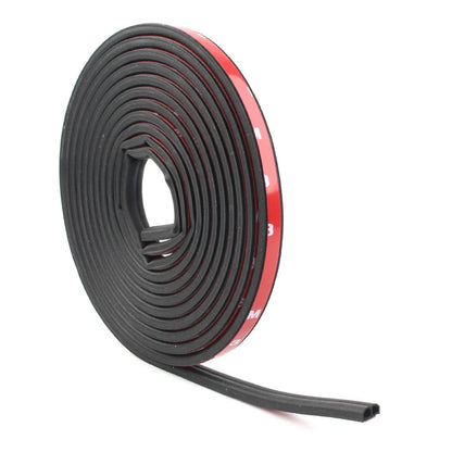 Hollow Weather-Strip Door Edge Seal 13FT B-Shape Trim for Universal Cars