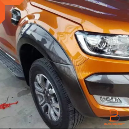Fender Flares for Ford Ranger PX2 Ute 2015-2018 with Rubber Seal