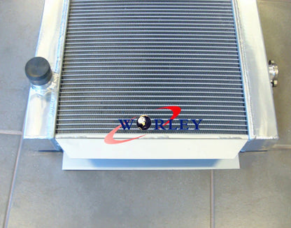 3Cores Alloy Aluminum Radiator + Fan for Holden V8 Chevy Motor Universal