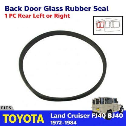 Rear Windshield Glass Seal Rubber Strip Fits Toyota Land Cruiser BJ FJ40 1972-84