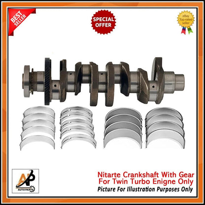 Crankshaft and Bearings Replacement for Jaguar XF XE F Pace E Pace (2016–2024)