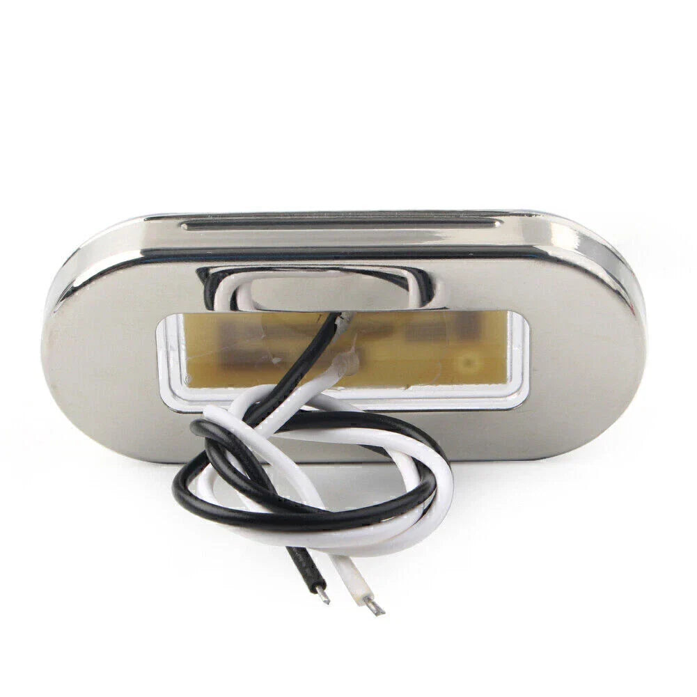 12V 3 SMD LED Red Signal Light Lamp for Truck Trailer RV Boat
