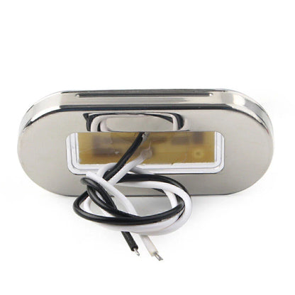 12V 3 SMD LED Red Signal Light Lamp for Truck Trailer RV Boat