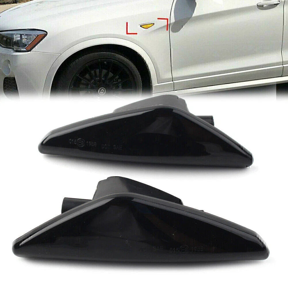 Dynamic LED Side Marker Turn Signal Lights for BMW F25 E70 E71 E72 E70 (2010-2017)
