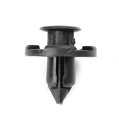 100 x 8mm Black Hole Plastic Rivets for Nissan Fender