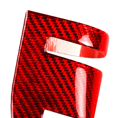 Carbon Red Central Console CD Panel Cover Trim for Nissan GTR R35 (2008-2016)