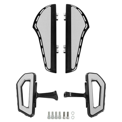 Driver & Passenger Footboards Kit for Harley Road Glide (2000-2025)