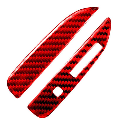 Center Console Gear Shift Box Cover Trim for Ford Mustang (2015-2023) Red