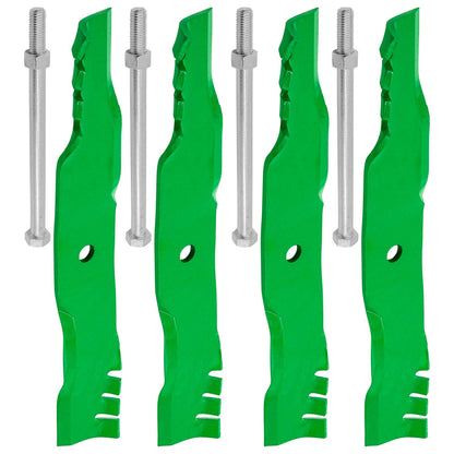 Caltric Toothed Deck Blade with Bolts for Scag (32 in) (2000–2007)