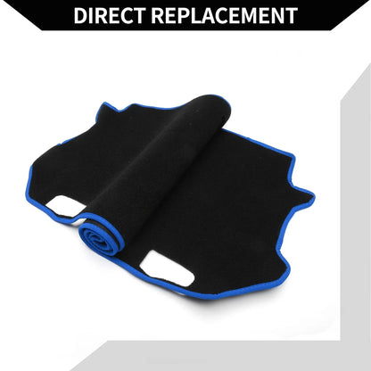 Dashboard Cover Mat for Honda Fit GR1-GR8 (2020-2024) Protector Black Blue 1 Set