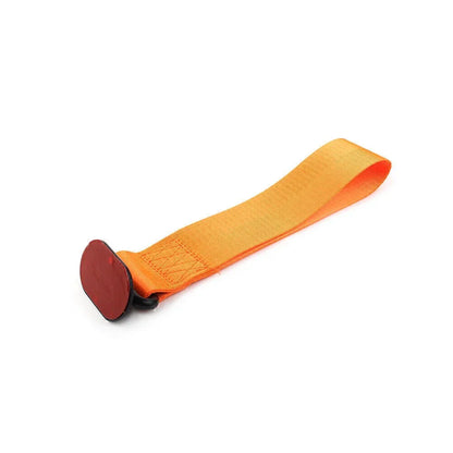 Tow Strap Belt Rope Hook for Universal Car Front/Rear Bumper - Orange