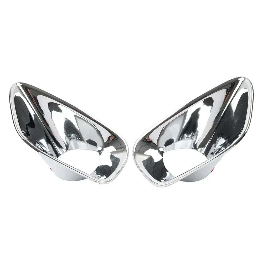 Front Fog Lamp Light Cover Chrome Trim for Jeep Grand Cherokee (2011-2013)