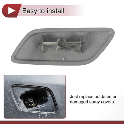 Front Right Washer Nozzle Cover for Lexus LX570 (2013-2015) - Grey 1 x Cap