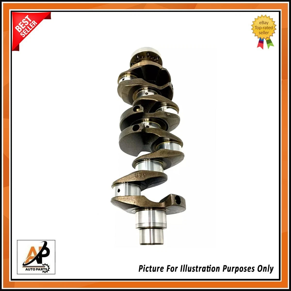 Crankshaft with Bearings Replacement for Jaguar Land Rover 2.0 Diesel (2011–2019)