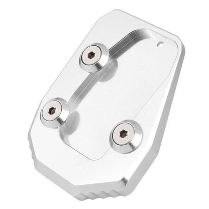 Kickstand Side Stand Extension Pad for Yamaha MT09 (2013-2016) Silver