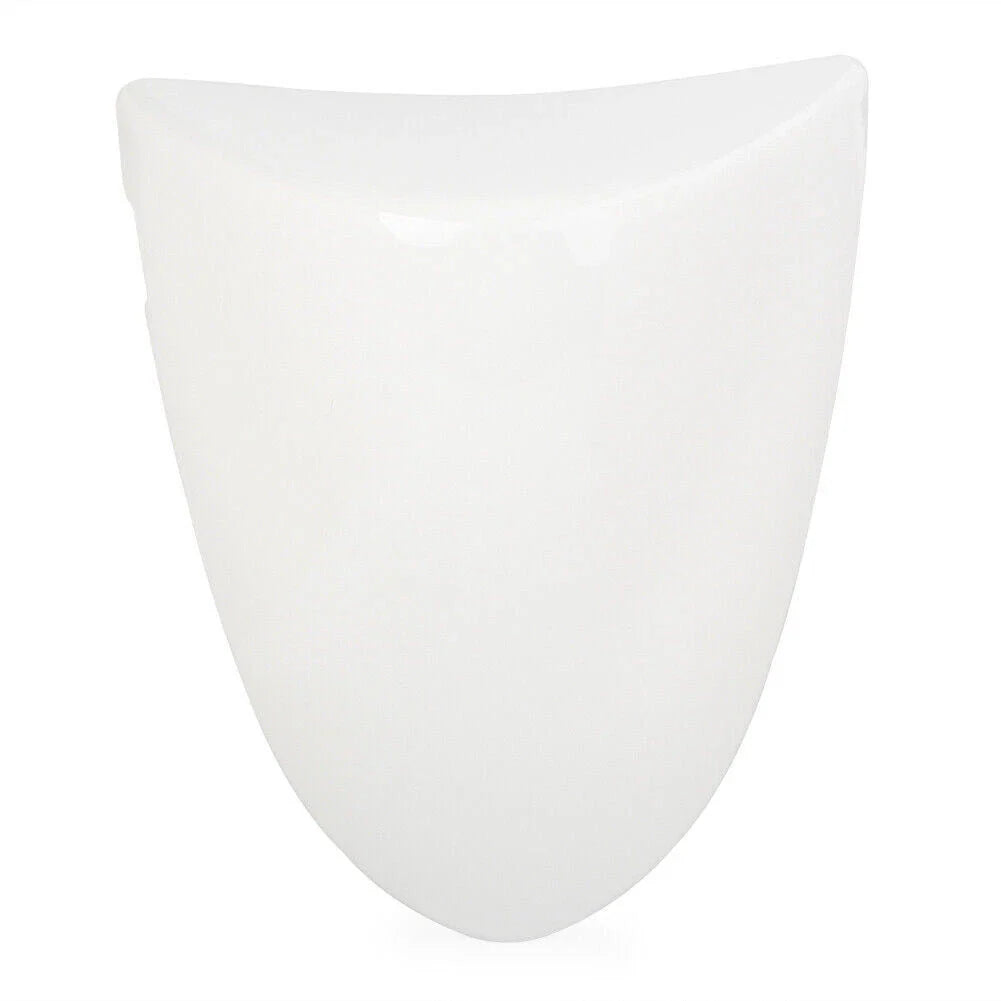 White Moto Rear Seat Cover for Kawasaki Ninja ZX6R (2005-2006)