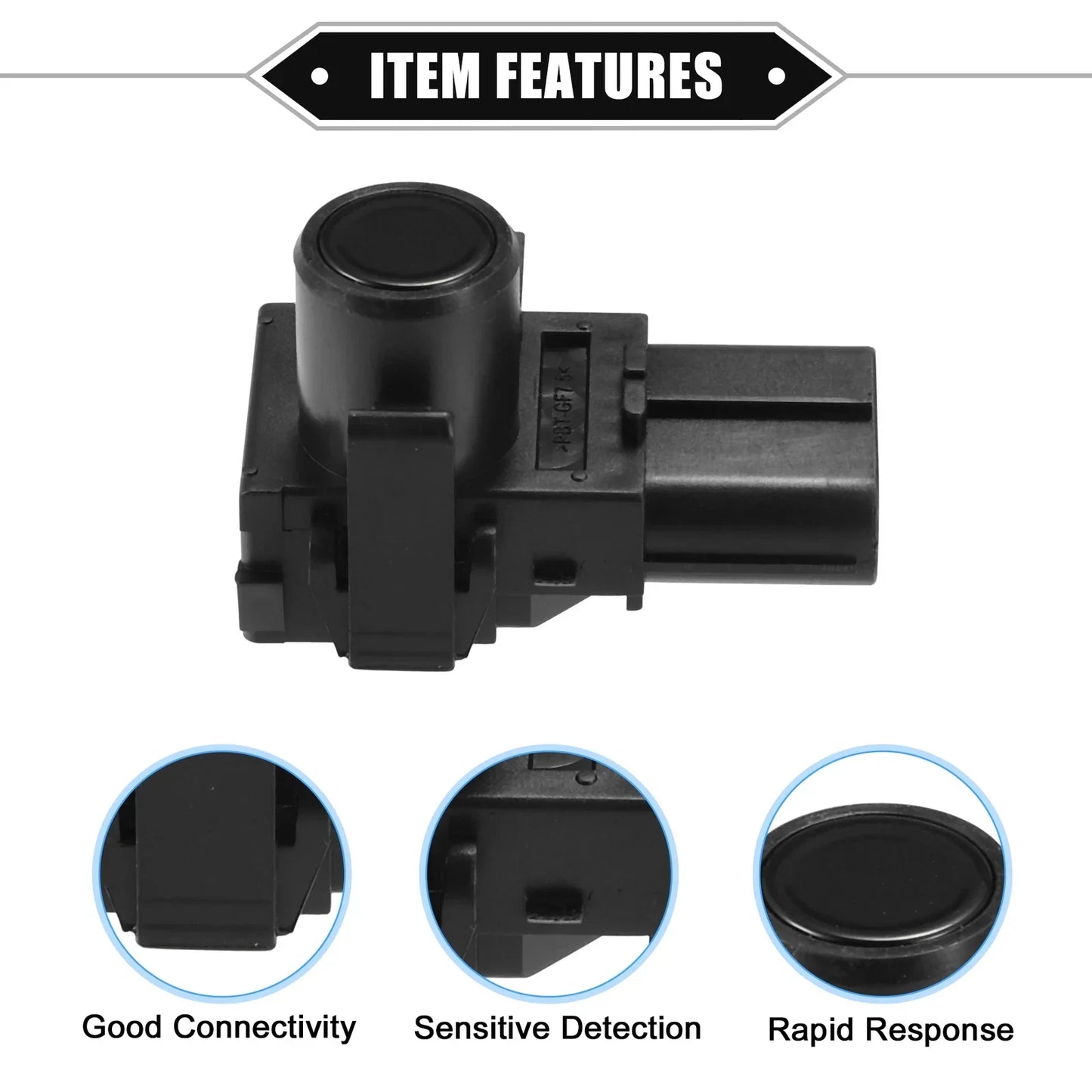 2 x PDC Front Bumper Reverse Parking Assist Sensors for Lexus (2010-2015)