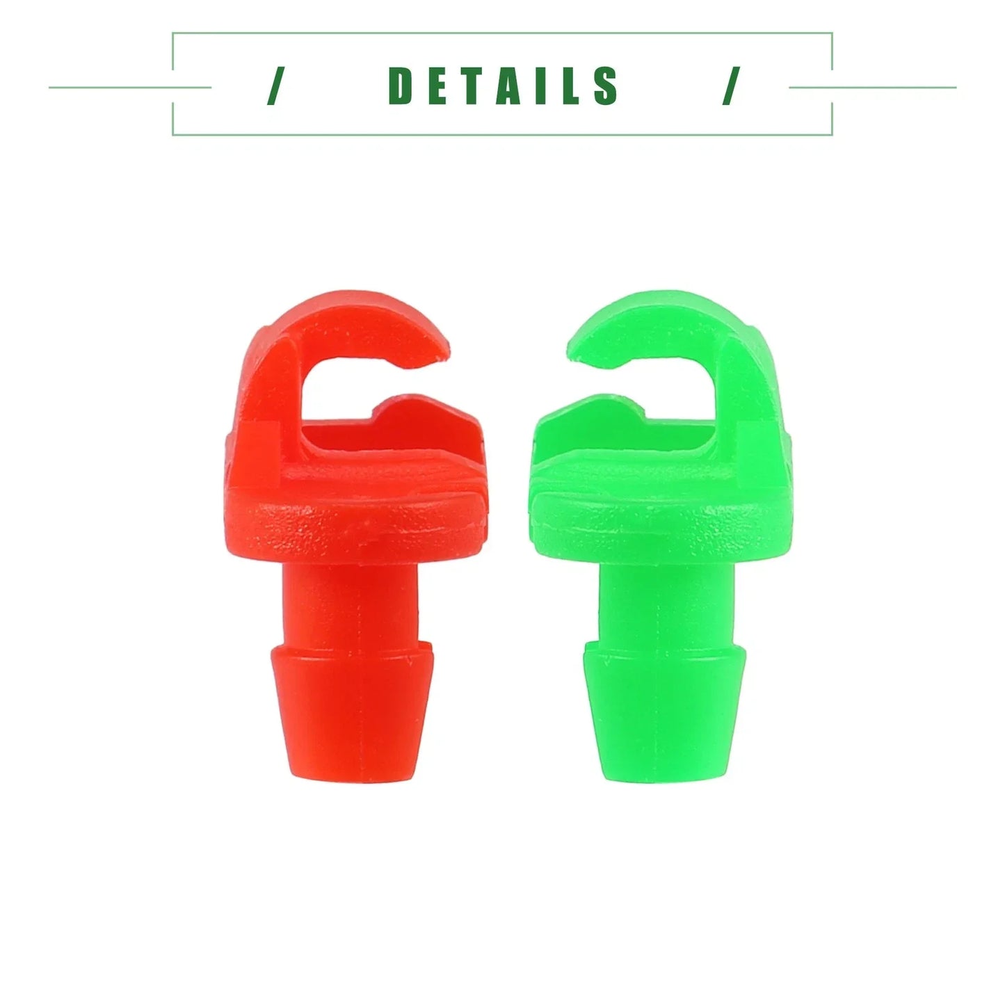 Tailgate Handle Rod Clips 2 x for Chevrolet Silverado (1999-2009)
