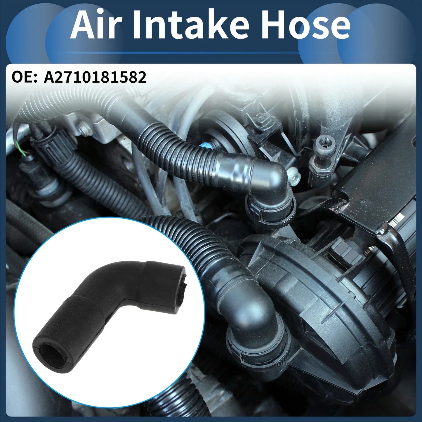 Engine Air Intake Hose for Mercedes-Benz C-Class C230 (2003-2005)