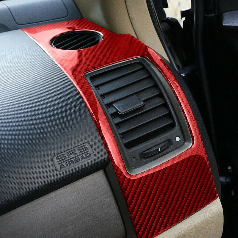 2 x Carbon Fiber Side Vent Outlet Covers for Honda CR-V (2007-2011) Durable