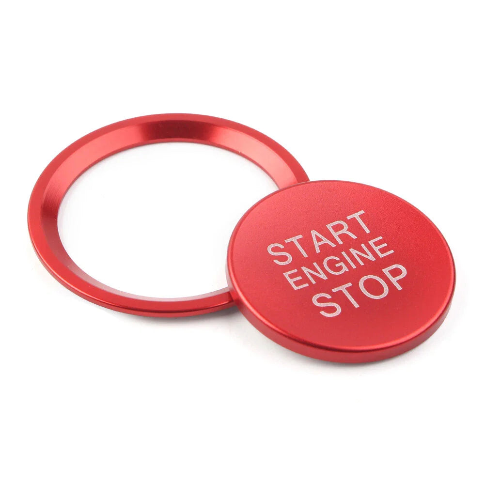 Engine Start Button Decorative Ring Cover for Audi A4L A5 A6L A7 A8