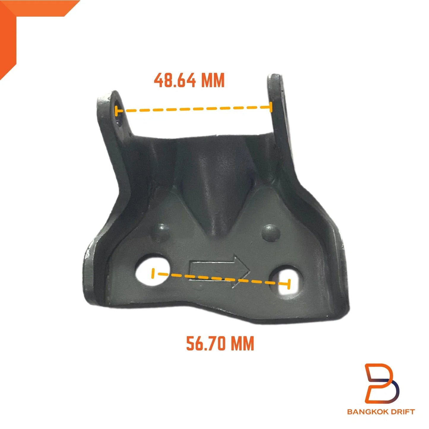 4 x Front Door Hinges for Nissan Navara D21 (1986-1997)