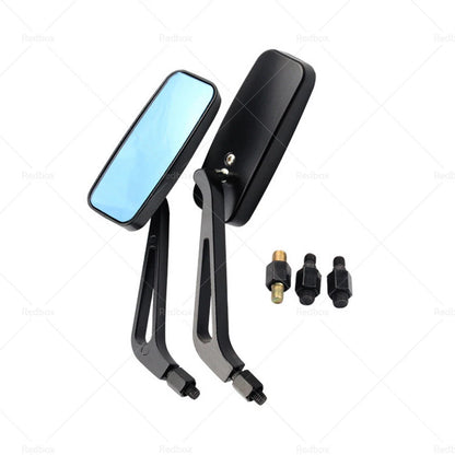 8/10mm Motorcycle Mirrors for Chopper Cruiser Bobber Cafe Racer