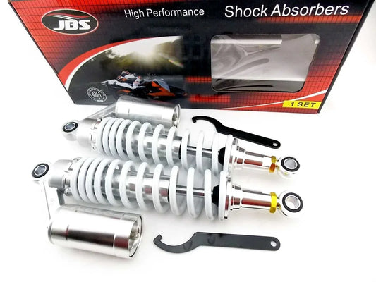 340mm JBS Rear Air Nitrogen Cell Shock Absorbers for Kawasaki GPZ550 (1983-1984)