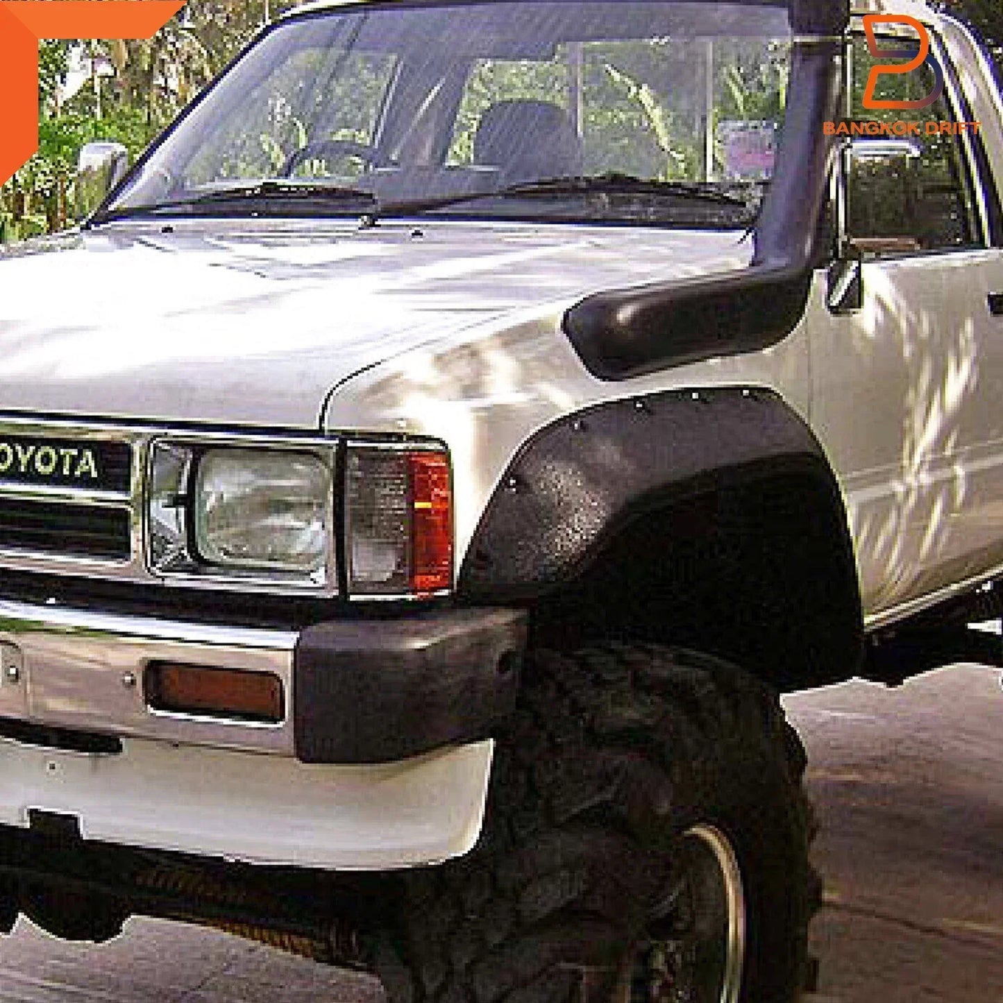 Front Jungle Fender Flares for Toyota Hilux Ute Hero (1983-1988)