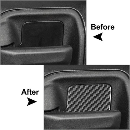 4 Pcs Door Handle Bowl Cover Trim for Jeep Wrangler (2011-2017)