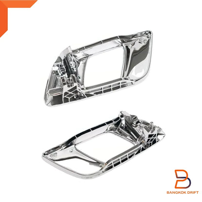 Chrome Inner Door Handle Lever Kit for Ford Ranger, Mazda BT-50 (2012-2021)