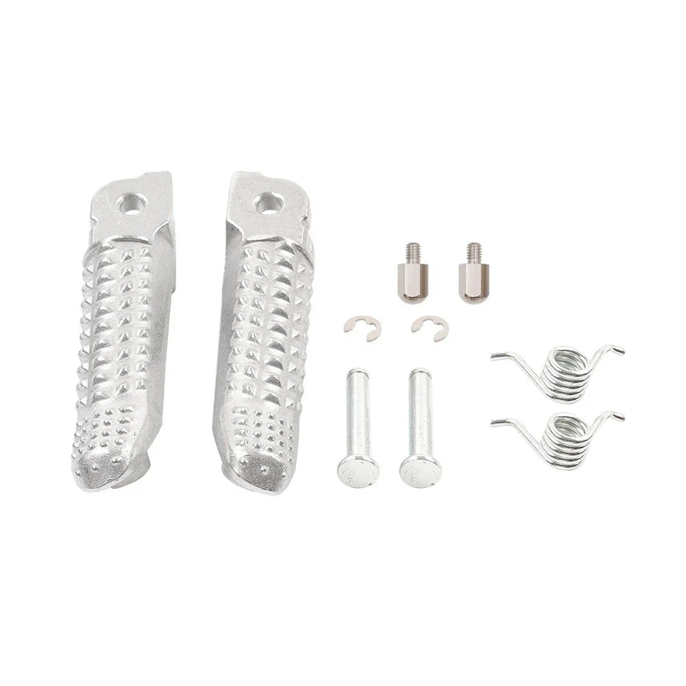 Silver Front Driver Foot Pegs for BMW R nineT (2020-2024)