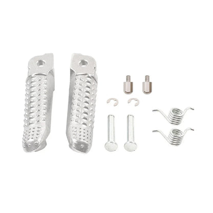 Silver Front Driver Foot Pegs for BMW R nineT (2020-2024)