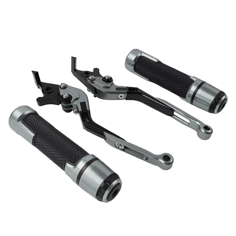 Folding Extendable Brake Clutch Levers Grip Set for Ducati Monster 659